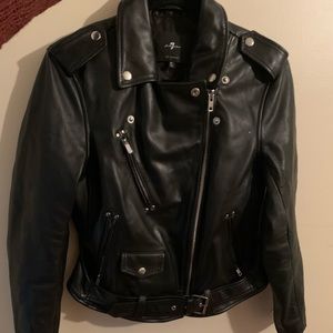 7 for all Mankind Leather Jacket